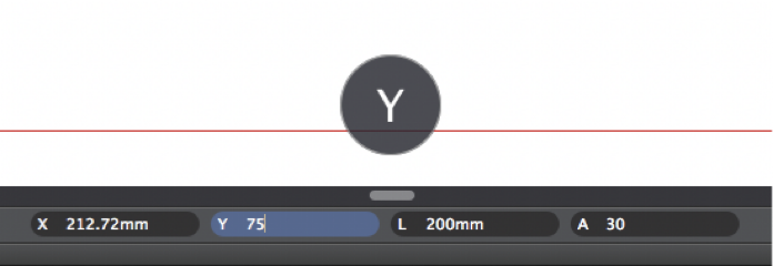 Coordinates input